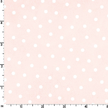 Little Lambies Woolies Dots Pink Flannel MASF18506-PW