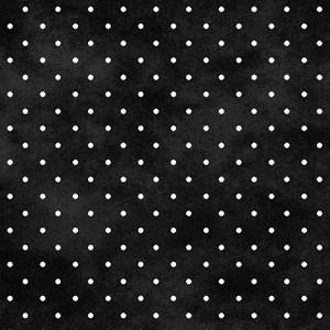 Welcome Home Dots Black Flannel - 12" Remnant
