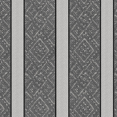 Heritage Woolies Brocade Stripe Gray Flannel MASF9421-K