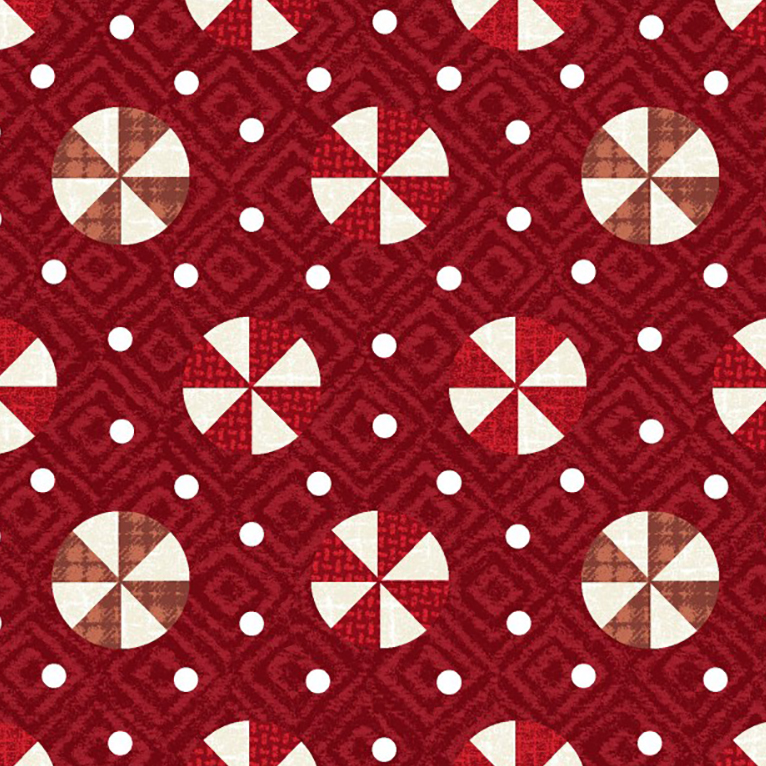 Snowdays Peppermint Red Flannel