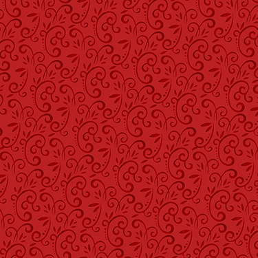 Snow Place Like Home Swirl Red Flannel - 15" Remnant