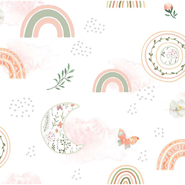 Moonbeam Garden Flannel CP80528