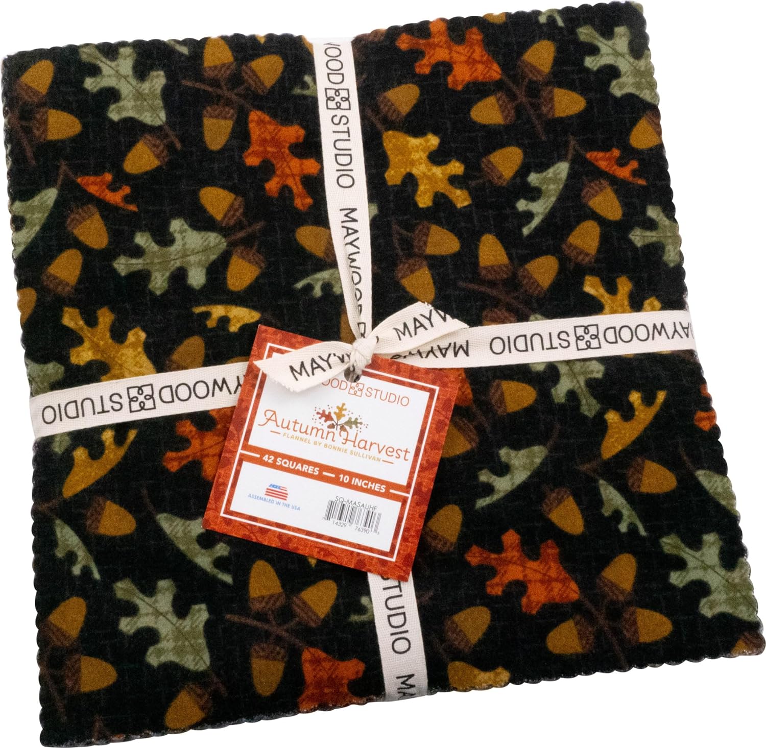 10" Squares - Autumn Harvest Flannel by Maywood Studio