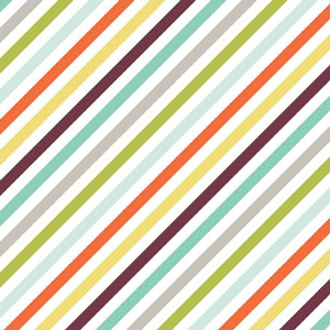 Oh Boy Stripe Multi - 17" Remnant