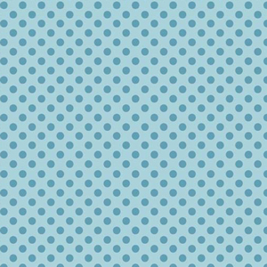 Hooty Hoot Dots Blue Flannel - 15" Remnant