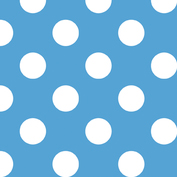 FQ Single - Medium Dot Blue