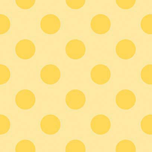FQ Single - Medium Dots Tonal Yellow