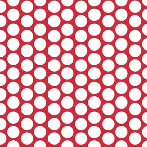 Riley Blake Honeycomb Dot Red - 17" Remnant