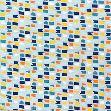 FQ Single - Adventure Flags Flannel