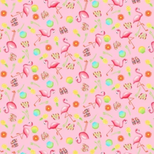 Comfy Flamingos and Flip Flops Flannel