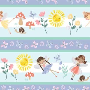 Pixie Dust Playful Stripe Flannel
