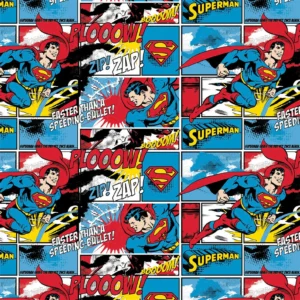 Superman Zip Zap Flannel