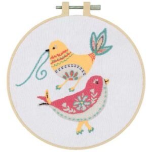 Punch Needle Kit - Birds 6"