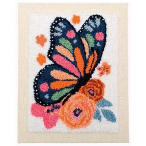 Punch Needle Canvas Kit - Butterfly
