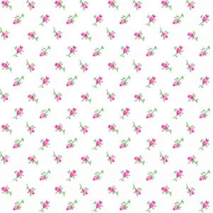 FQ Single - Comfy Rosebud Pink Flannel