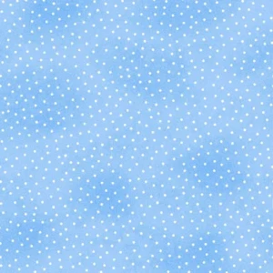 Comfy Micro Dot Blue Flannel