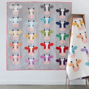 Pattern - Annabelle Cow Quilt Pattern by Cotton and Joy