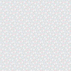 FQ Single - Snuggle in the Jungle Dot Light Gray Flannel