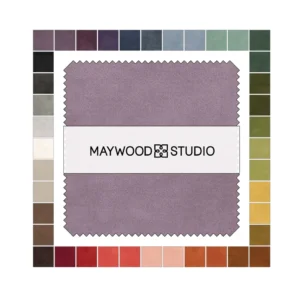 5" Charm Pack - Color Wash Woolies Flannel by Maywood Studio