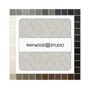 5" Charm Pack - Neutrals Woolies Flannel by Maywood Studio