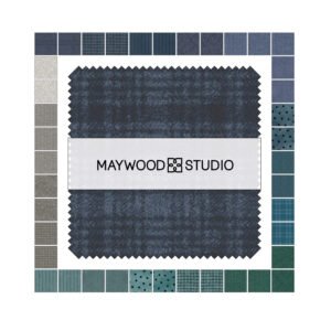 5" Charm Pack - Stormy Seas Woolies Flannel by Maywood Studio