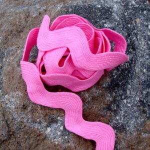 Jumbo Ric Rac - 3 yards Pink