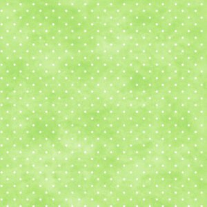 Playtime Flannel Tiny Dot Green MASF10690-G