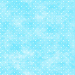 Playtime Flannel Tiny Dot Aqua MASF10690-Q