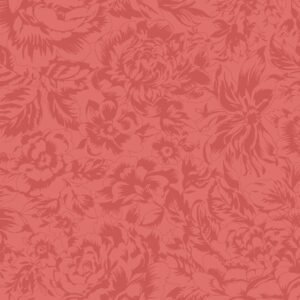 La Fleur Tonal Floral Red Flannel