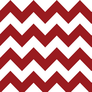 Riley Blake Medium Chevron Crimson