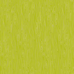 FQ Single - Happy Harvest Wood Green Flannel