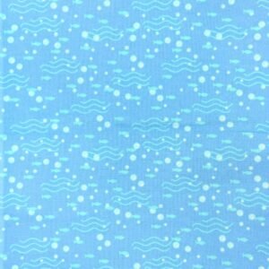 FQ Single - LFB Sea Bubbles Flannel