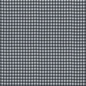 Gingham Check Black EESCO Flannel
