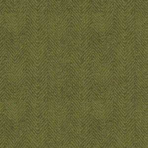 Woolies Herringbone Green Flannel MASF1841-G