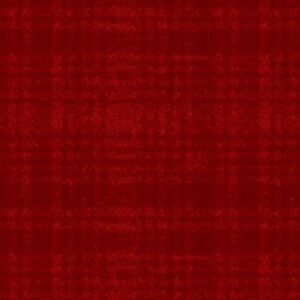 Woolies Windowpane Medium Red Flannel MASF18501-R2