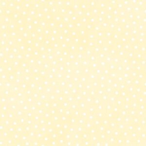Little Lambies Woolies Dots Yellow Flannel MASF18506-SW