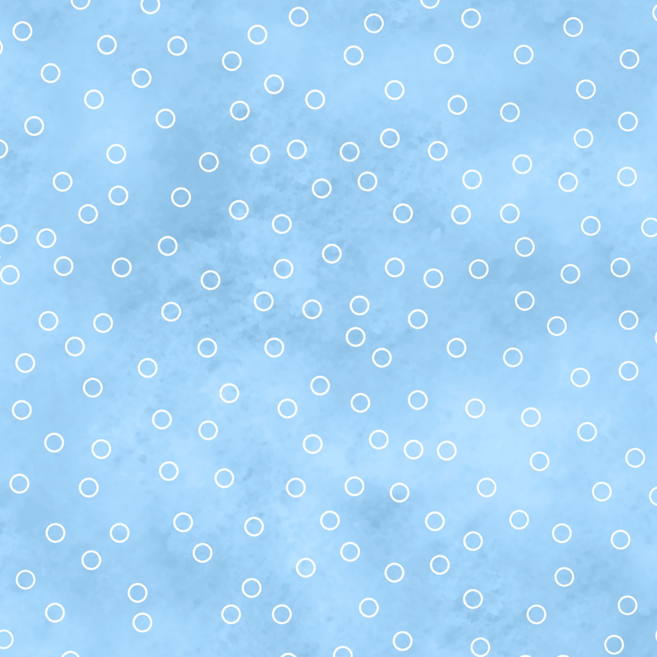 Sorbet Tossed Open Dot Blue PNBSORF-6228-B